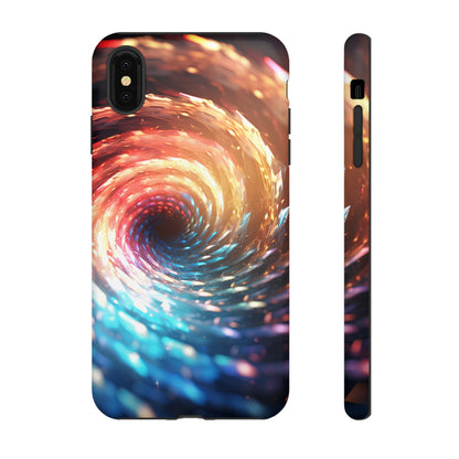 Crystal Portal of Light Phone Case – Vibrant Cosmic Design for iPhone, Samsung Galaxy, and Google Pixel Devices