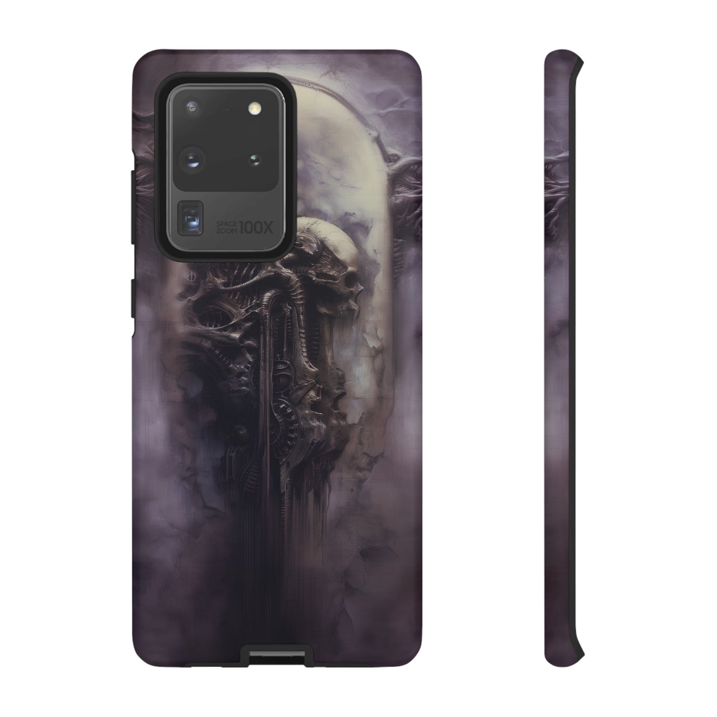 Dark Android Dream Phone Case – Futuristic Alien Horror Design for iPhone, Samsung Galaxy, and Google Pixel Devices