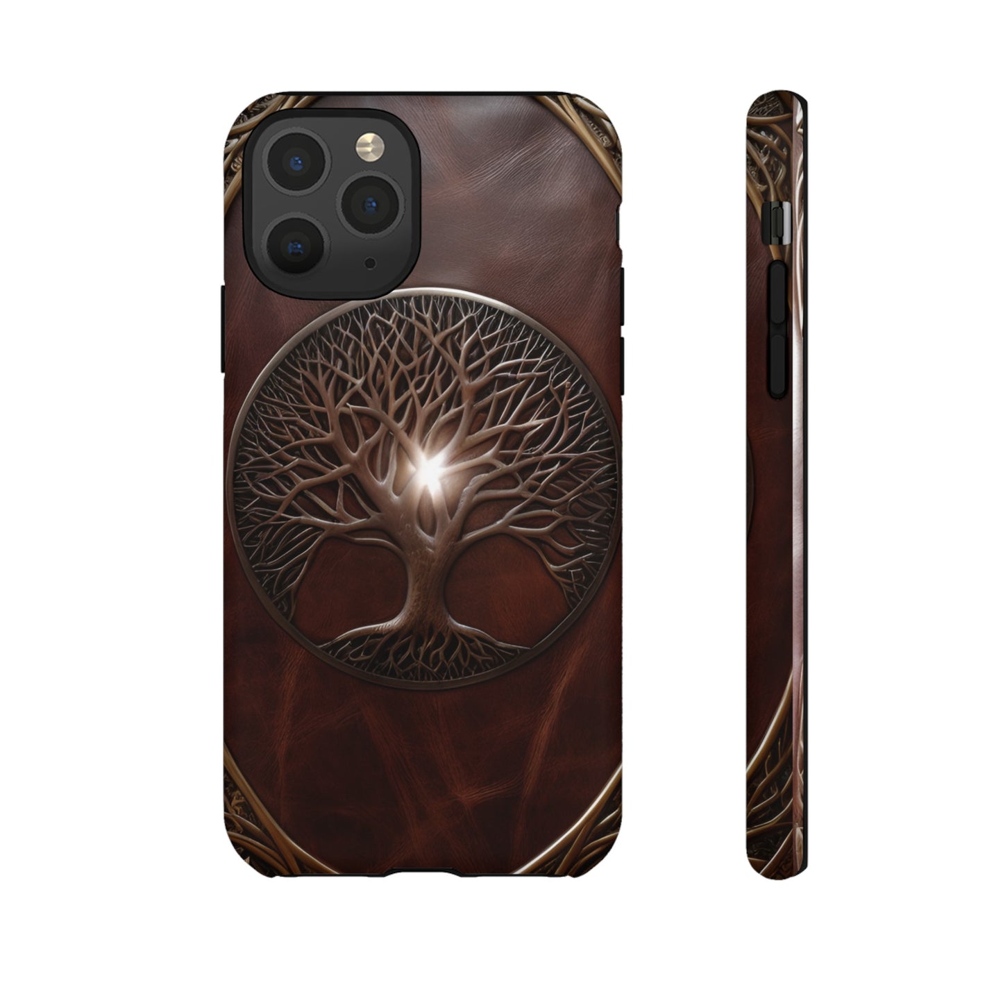 Tree of Life Tough Phone Case – Fantasy Art Design for iPhone, Samsung Galaxy, and Google Pixel Devices