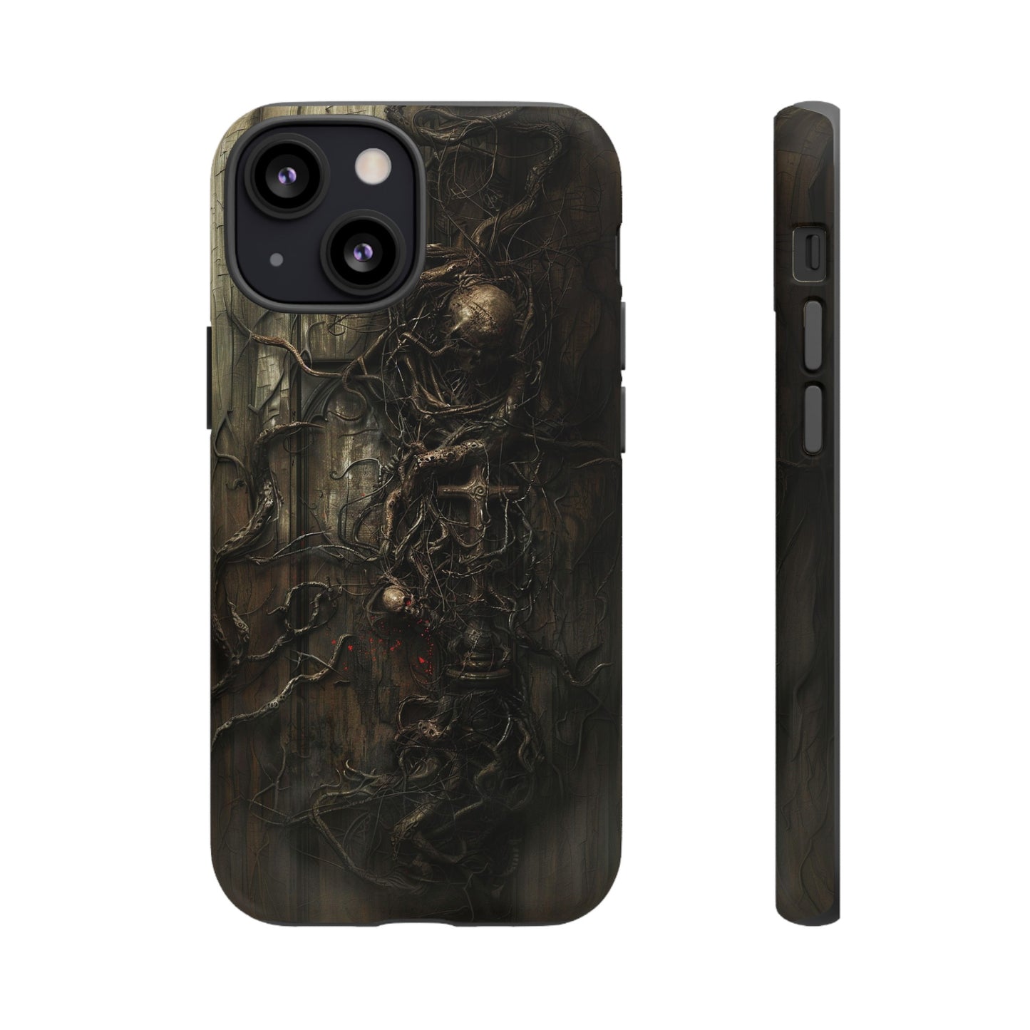 Creeping Dread Phone Case - Giger-Inspired Art for iPhone, Samsung Galaxy, and Google Pixel Devices