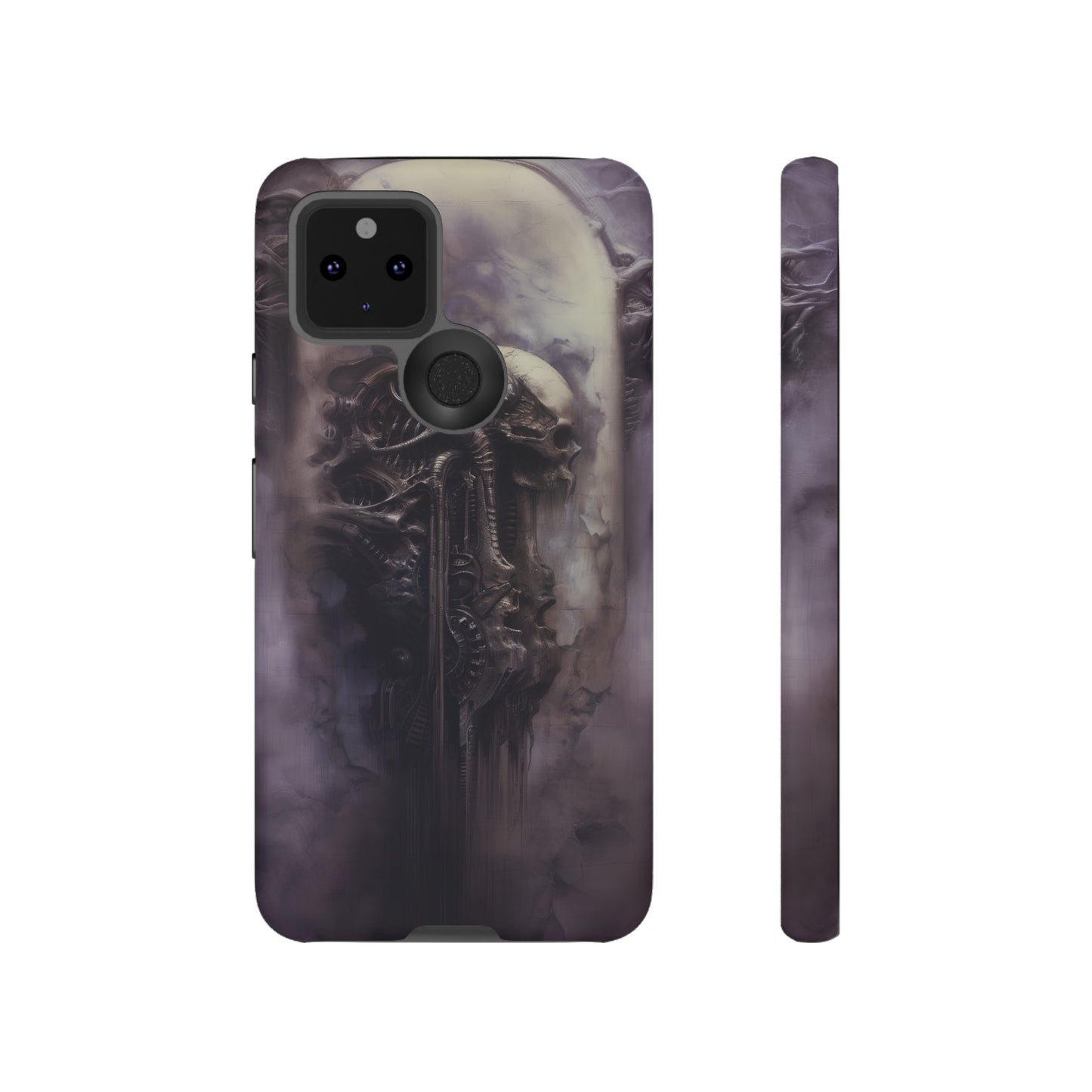 Dark Android Dream Phone Case – Futuristic Alien Horror Design for iPhone, Samsung Galaxy, and Google Pixel Devices