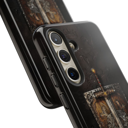 Medieval Sword and Shield Phone Case - For iPhone, Samsung Galaxy, and Google Pixel Devices
