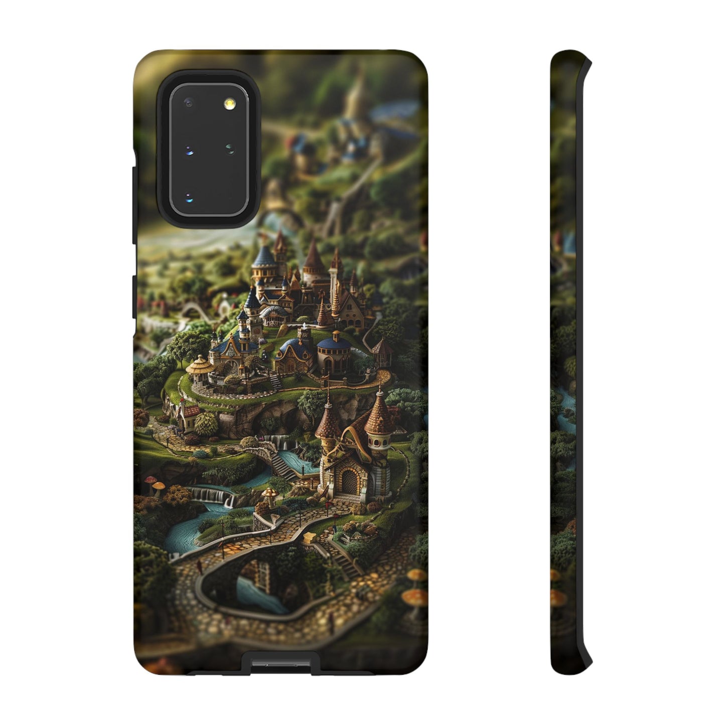 Fairy Kingdom Phone Case - Enchanted Castle Artwork for iPhone, Samsung Galaxy, and Google Pixel Devices