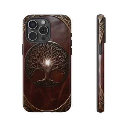 Tree of Life Tough Phone Case – Fantasy Art Design for iPhone, Samsung Galaxy, and Google Pixel Devices