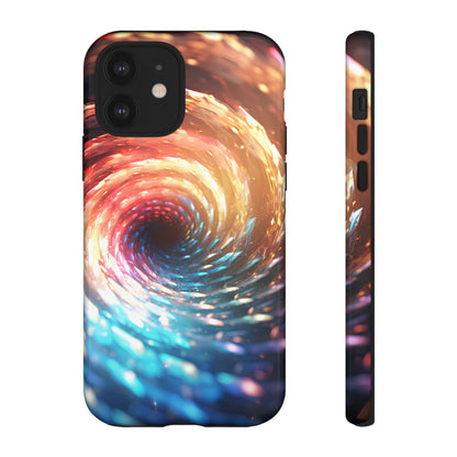 Crystal Portal of Light Phone Case – Vibrant Cosmic Design for iPhone, Samsung Galaxy, and Google Pixel Devices