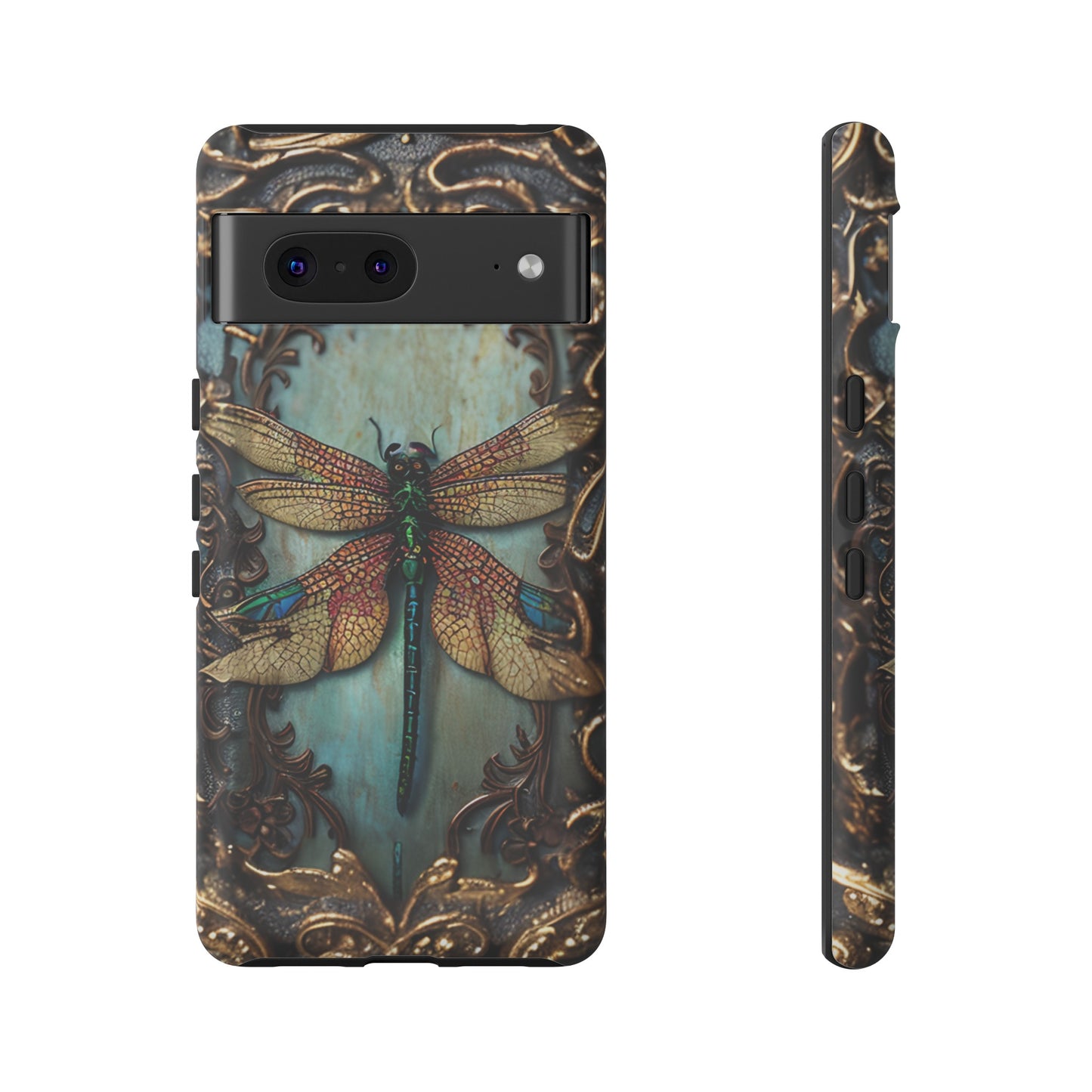 Dragonfly Phone Case – Elegant Nature-Inspired Design for iPhone, Samsung Galaxy, and Google Pixel Devices