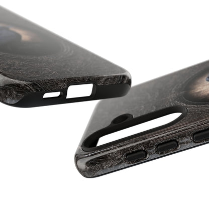 Gothic Raven Phone Case - Mysterious Dark Bird Design