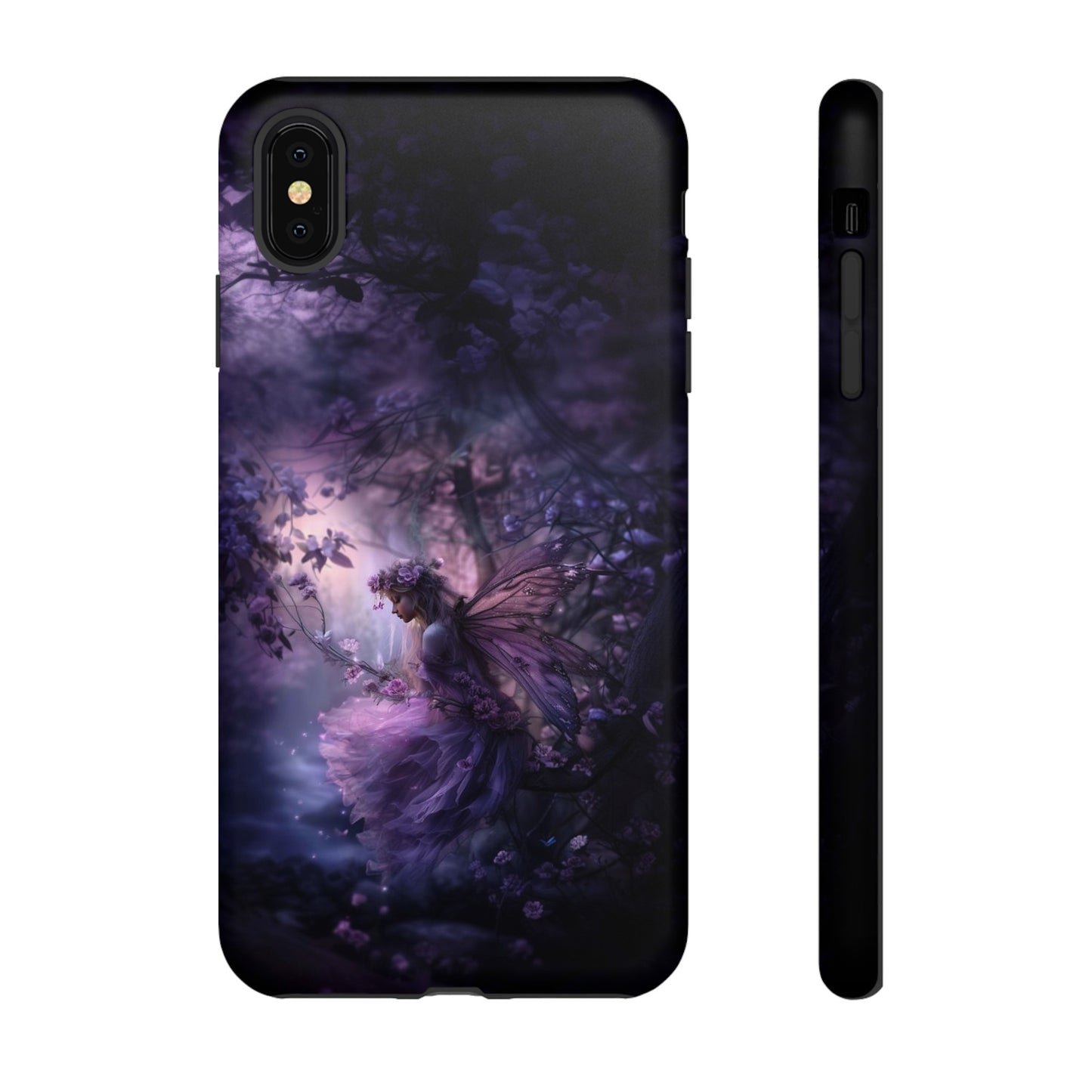 Fairy in the Moonlight Phone Case - Magical Night Scene for iPhone, Samsung Galaxy, Google Pixel Devices - Enchanted Fantasy Art