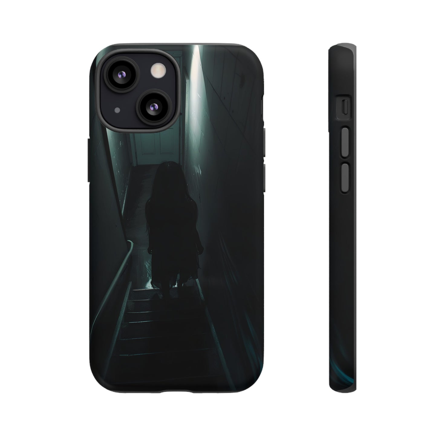 Creepy Ghost Girl Phone Case – Horror Possessed Design for iPhone, Samsung Galaxy, and Google Pixel Devices