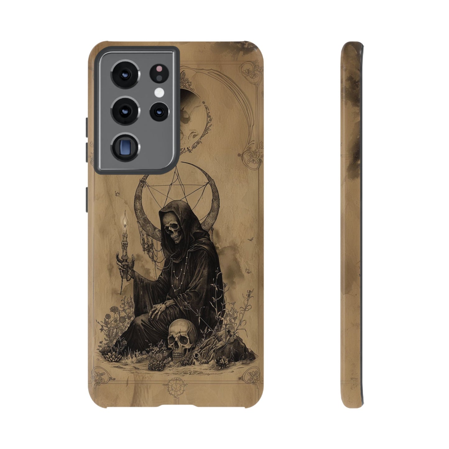 Gothic Reaper Phone Case - Dark Aesthetic Art for iPhone, Samsung, Google Pixel