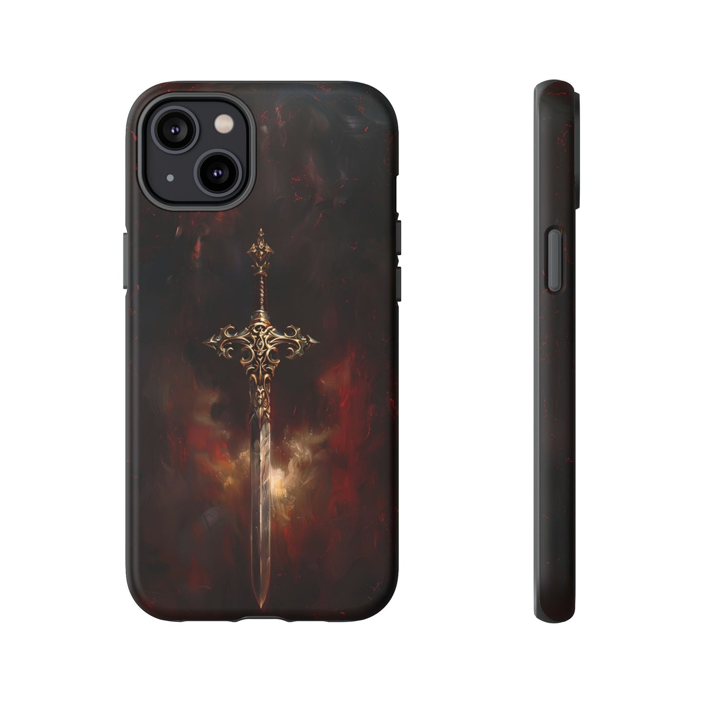 Epic Sword of Legends Phone Case - Dark Fantasy Art for iPhone, Samsung Galaxy, and Google Pixel Devices