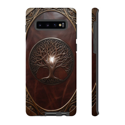 Tree of Life Tough Phone Case – Fantasy Art Design for iPhone, Samsung Galaxy, and Google Pixel Devices