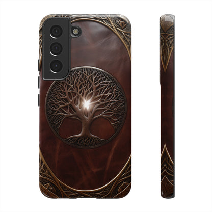 Tree of Life Tough Phone Case – Fantasy Art Design for iPhone, Samsung Galaxy, and Google Pixel Devices