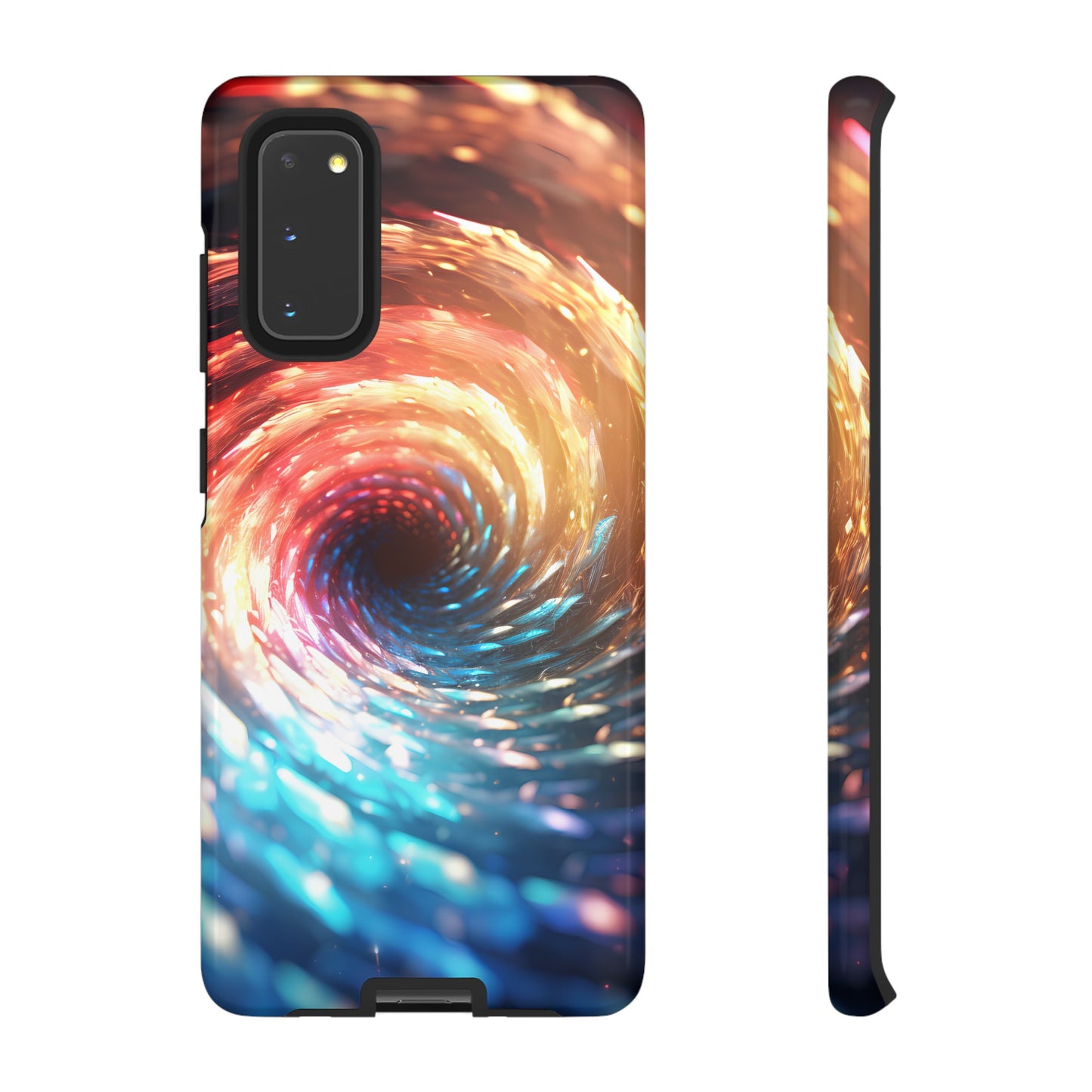 Crystal Portal of Light Phone Case – Vibrant Cosmic Design for iPhone, Samsung Galaxy, and Google Pixel Devices