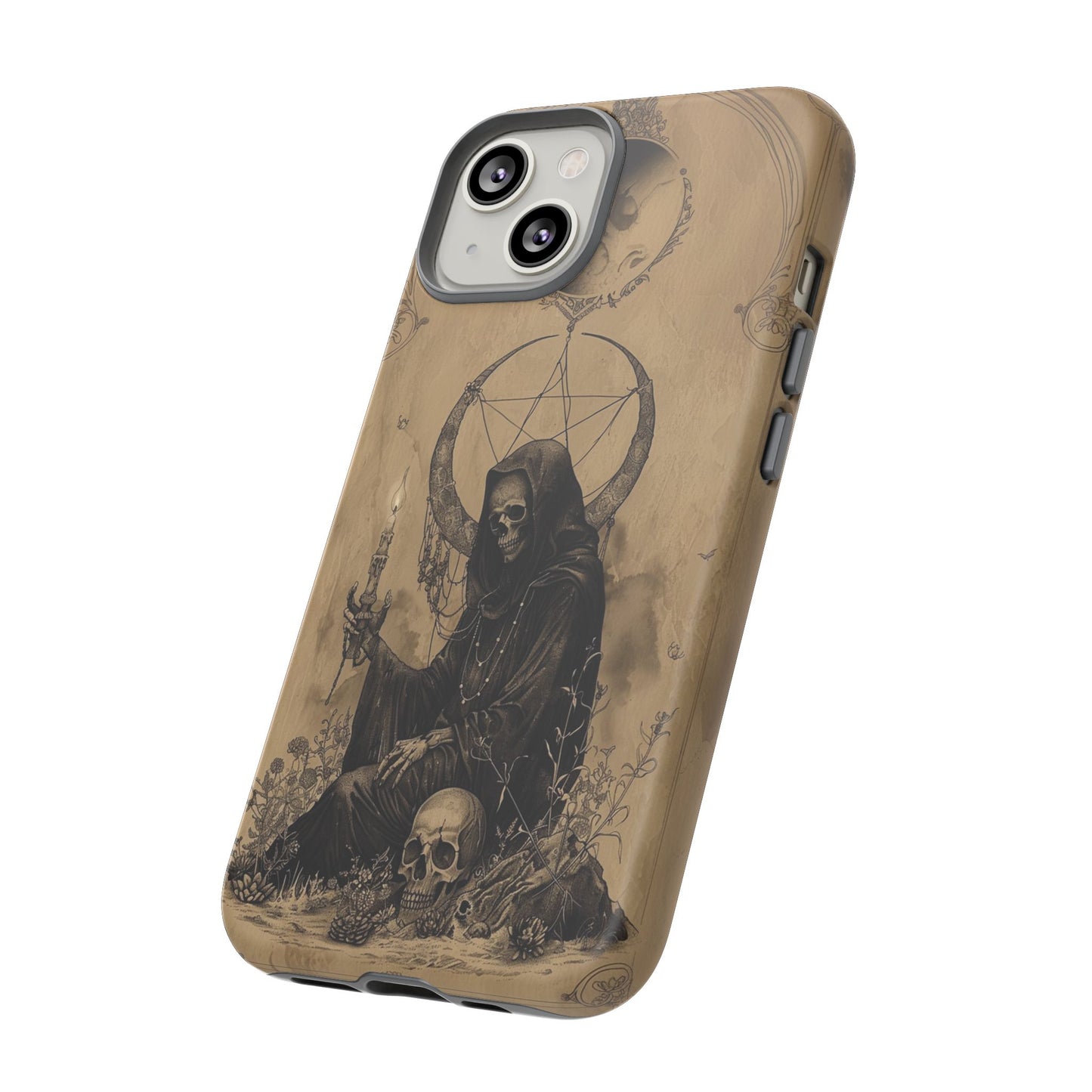 Gothic Reaper Phone Case - Dark Aesthetic Art for iPhone, Samsung, Google Pixel