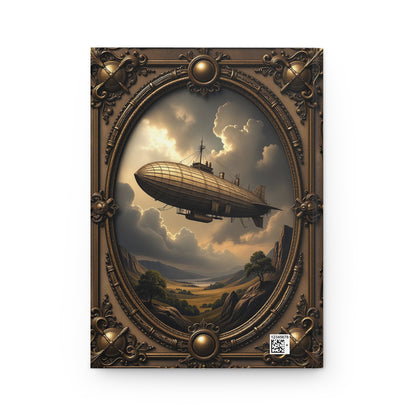 Steampunk Airship Journal - Vintage-Inspired Writing Notebook