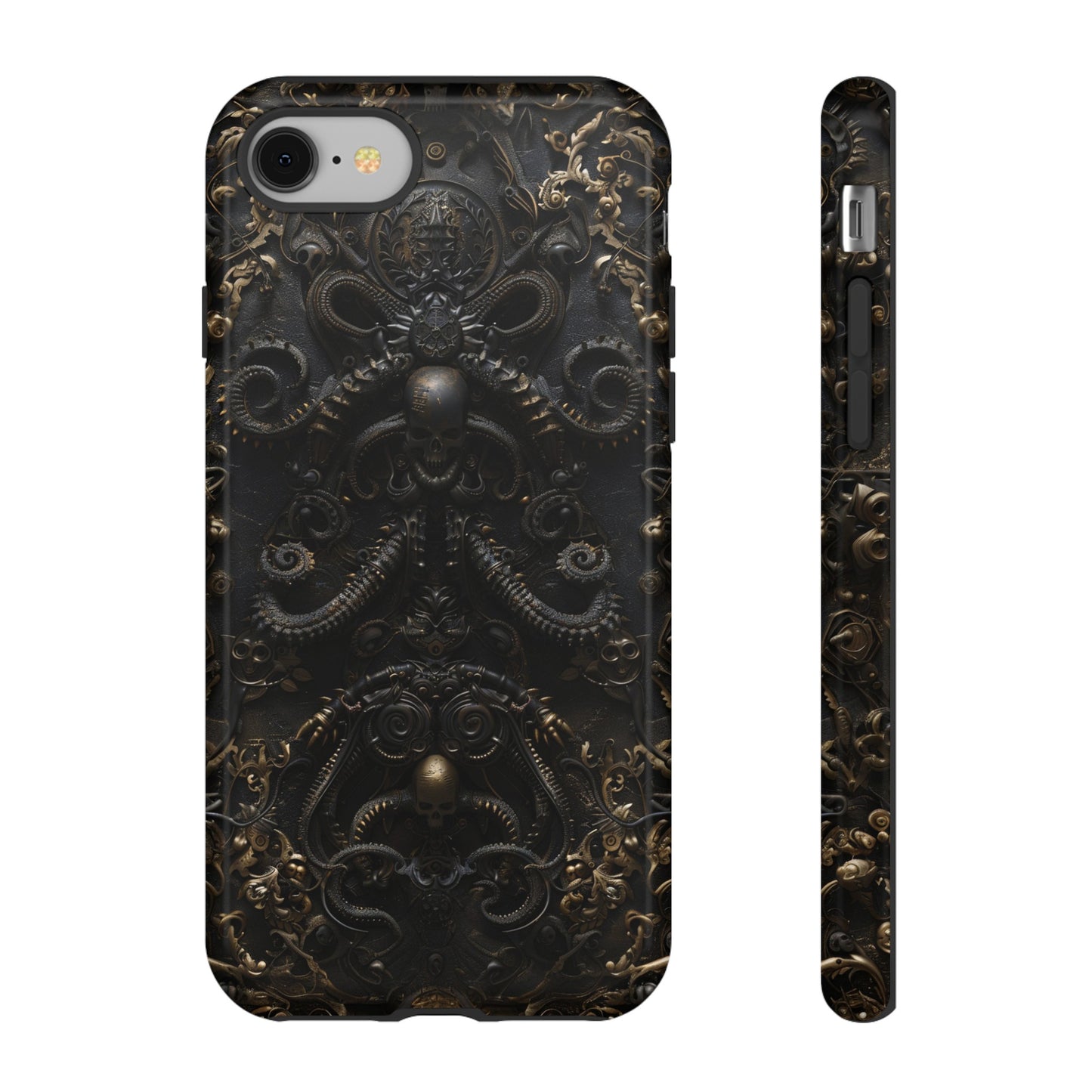 Gothic Steampunk Tentacle Phone Case - Unique Gothic Design for iPhone, Samsung Galaxy, and Google Pixel Devices