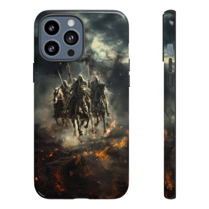 Four Horsemen of the Apocalypse Phone Case – Armageddon Design for iPhone, Samsung Galaxy, and Google Pixel Devices