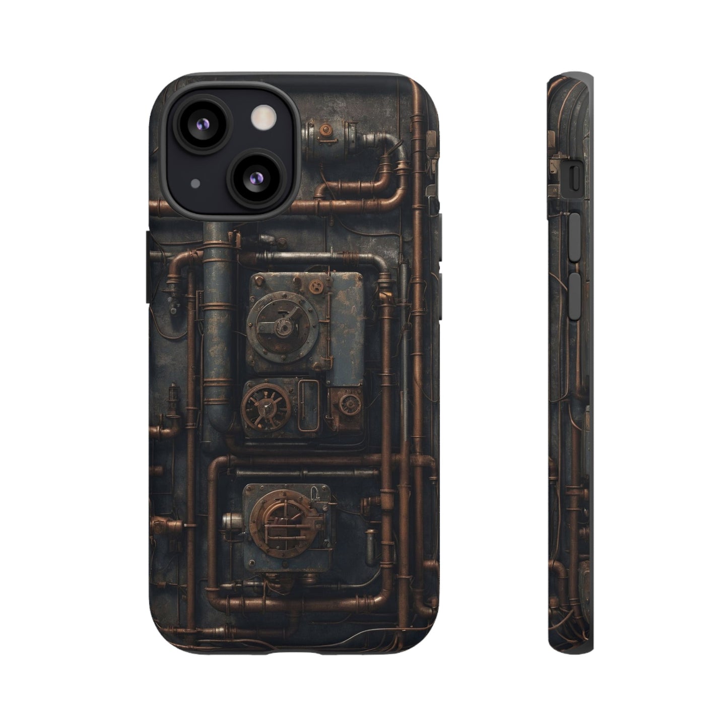 Diesel Punk Phone Case – Industrial Retro-Futuristic Design for iPhone, Samsung Galaxy, and Google Pixel Devices