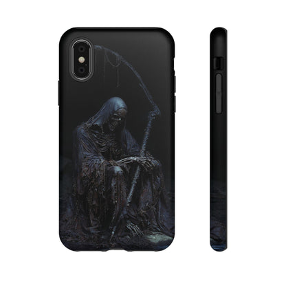 Dark Reaper Phone Case - Gothic Grim Reaper Art for iPhone, Samsung Galaxy, and Google Pixel Devices