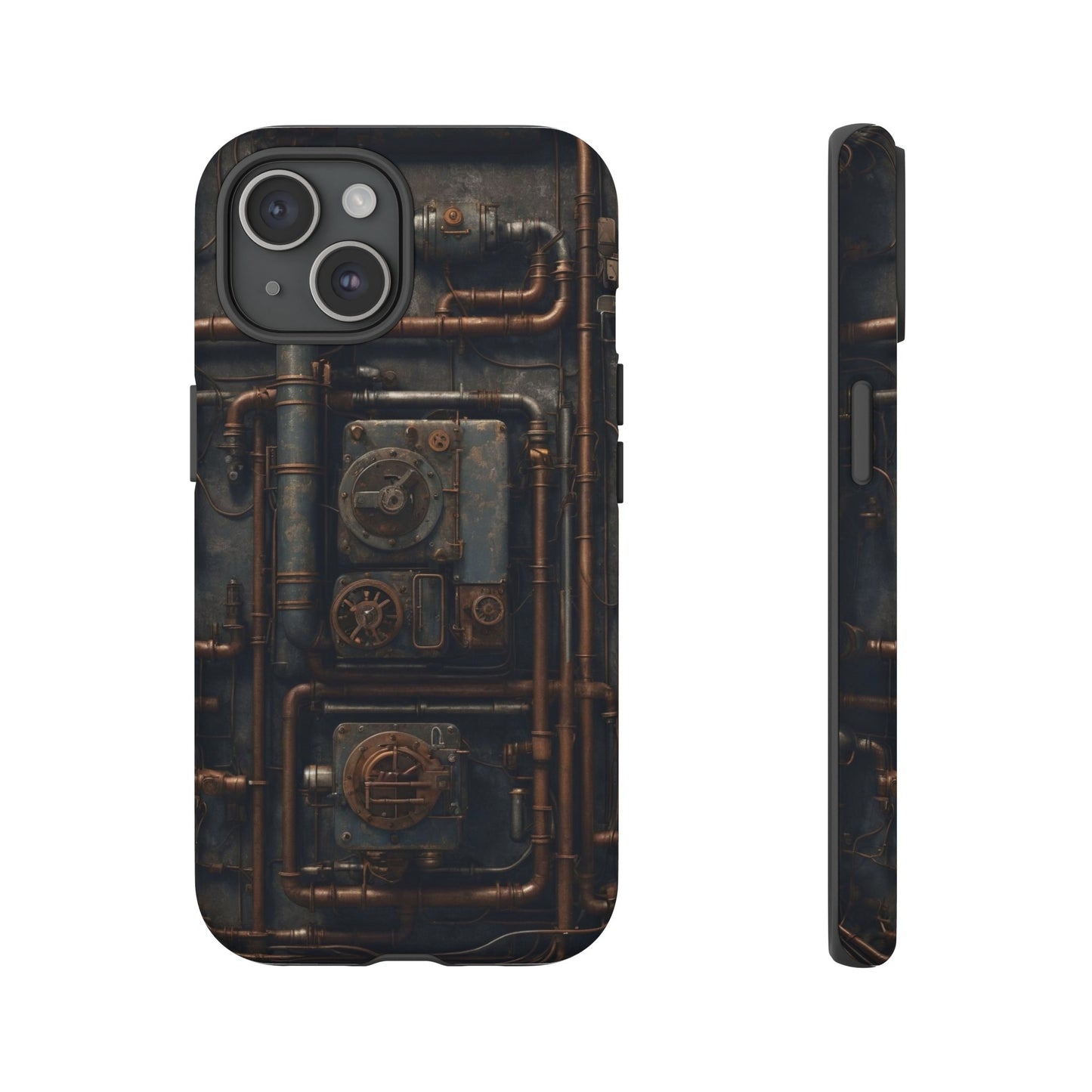 Diesel Punk Phone Case – Industrial Retro-Futuristic Design for iPhone, Samsung Galaxy, and Google Pixel Devices