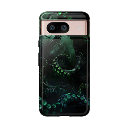 Tentacles from the Deep Tough Phone Case – Lovecraftian Horror Design for iPhone, Samsung Galaxy, and Google Pixel Devices