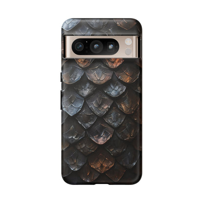 Dragon Scales Phone Case – Fantasy DnD Roleplay Design for iPhone, Samsung Galaxy, and Google Pixel Devices