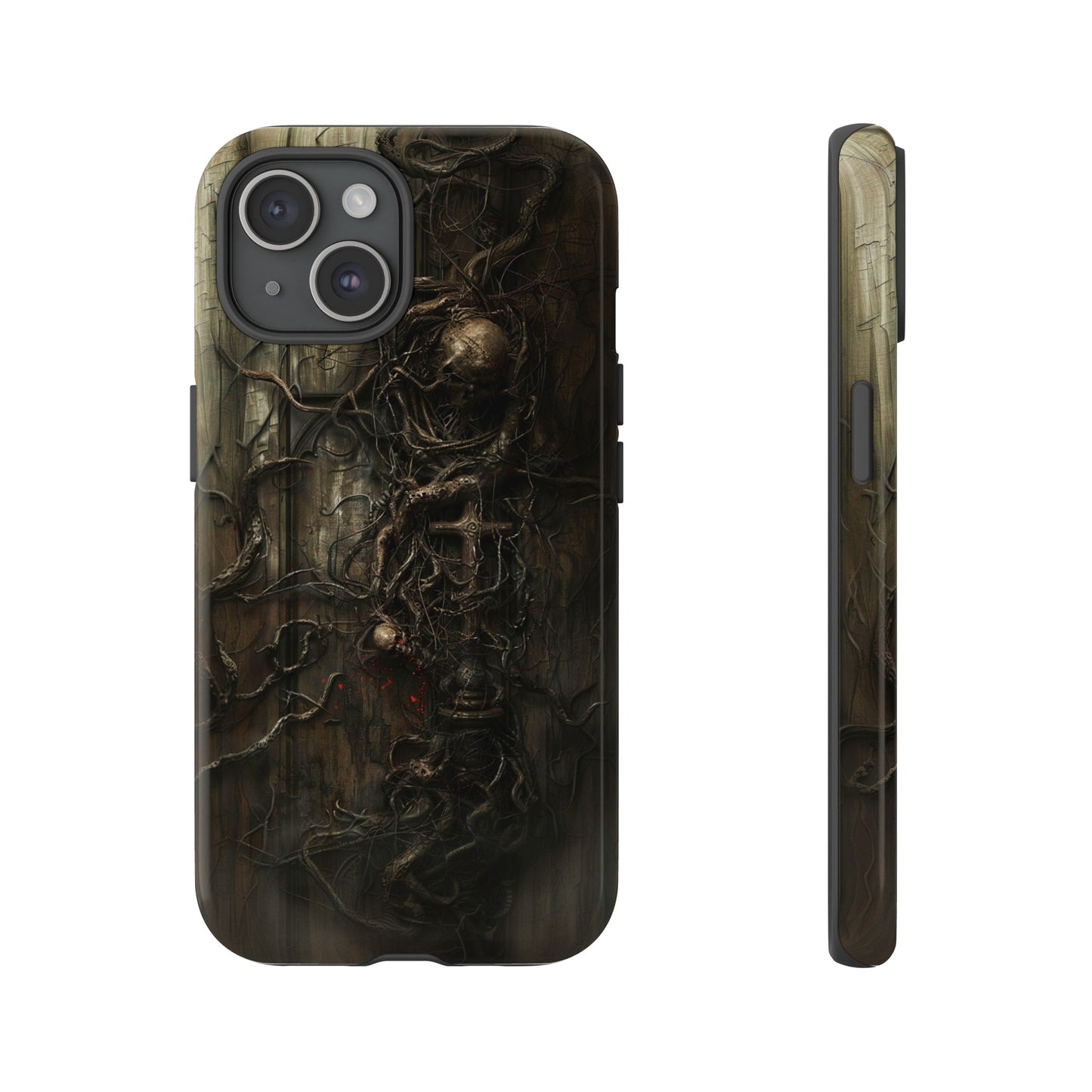 Creeping Dread Phone Case - Giger-Inspired Art for iPhone, Samsung Galaxy, and Google Pixel Devices