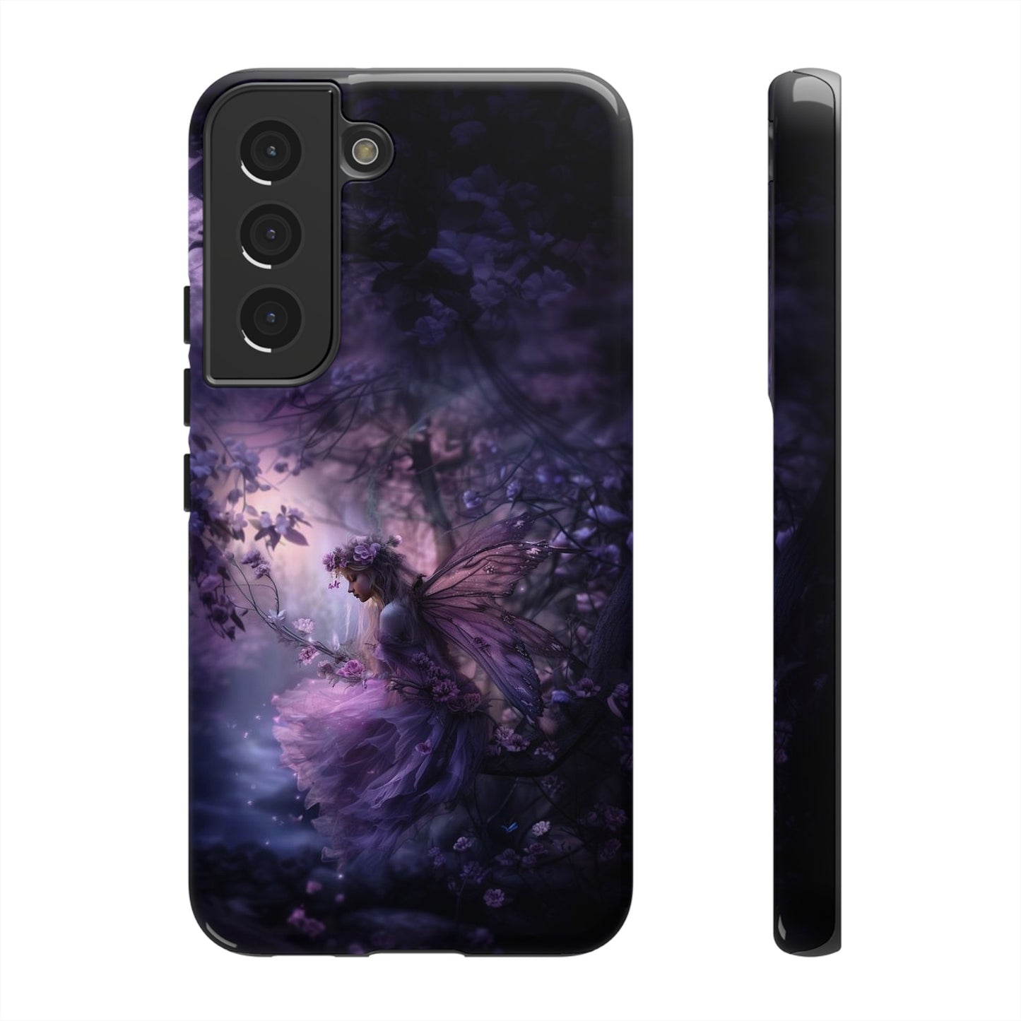 Fairy in the Moonlight Phone Case - Magical Night Scene for iPhone, Samsung Galaxy, Google Pixel Devices - Enchanted Fantasy Art