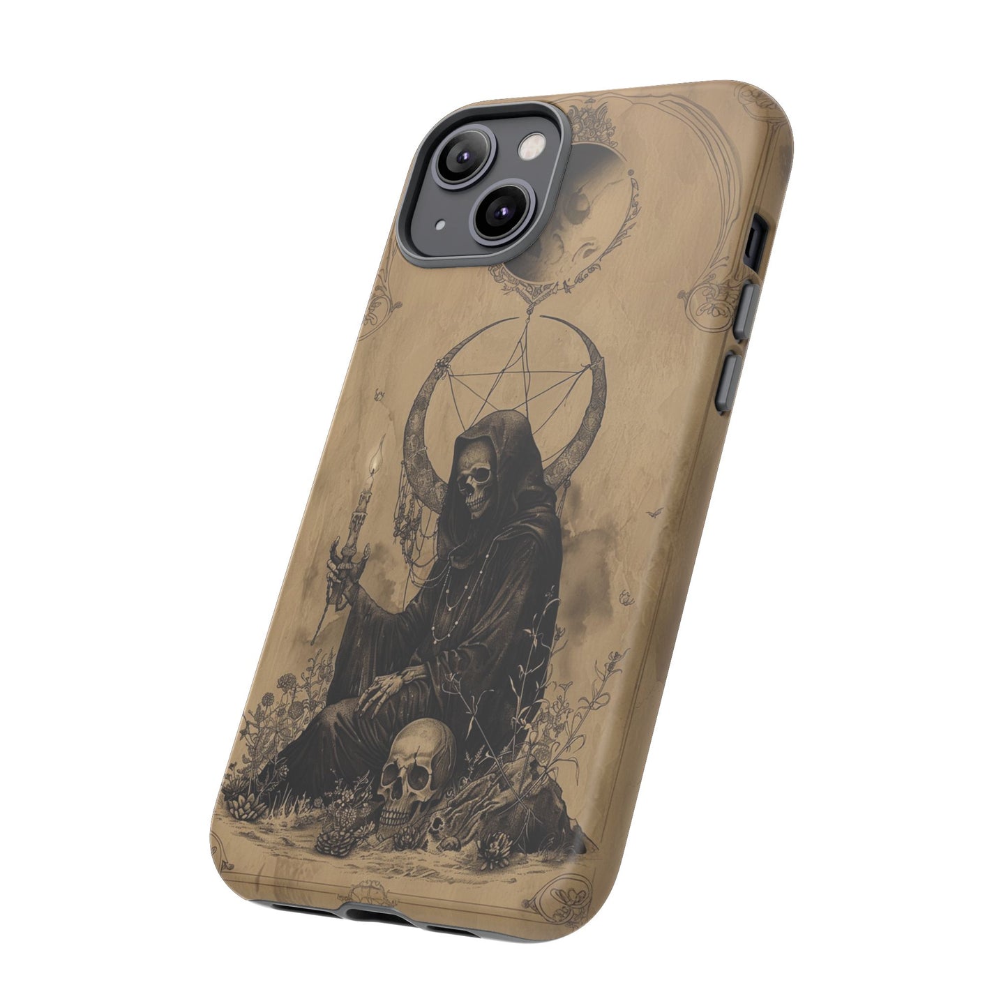 Gothic Reaper Phone Case - Dark Aesthetic Art for iPhone, Samsung, Google Pixel