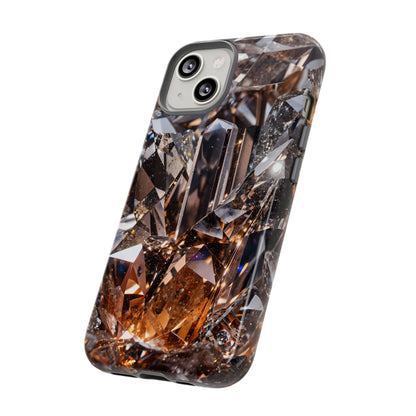 Crystalline Phone Case – Healing Crystal Quartz Design for iPhone, Samsung Galaxy, and Google Pixel Devices