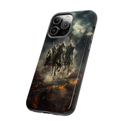 Four Horsemen of the Apocalypse Phone Case – Armageddon Design for iPhone, Samsung Galaxy, and Google Pixel Devices