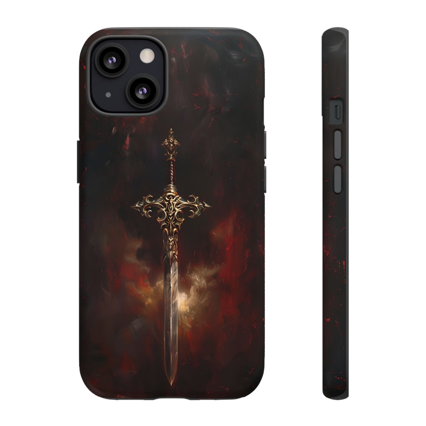 Epic Sword of Legends Phone Case - Dark Fantasy Art for iPhone, Samsung Galaxy, and Google Pixel Devices