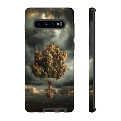 Cannabis Balloon Adventure Phone Case - For iPhone, Samsung Galaxy, and Google Pixel Devices