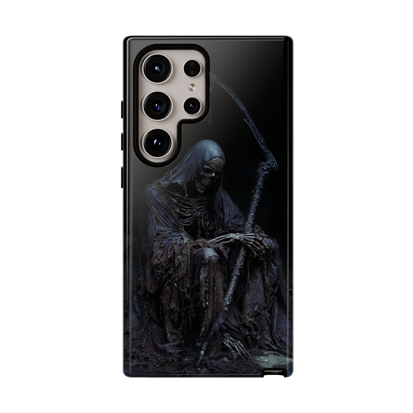 Dark Reaper Phone Case - Gothic Grim Reaper Art for iPhone, Samsung Galaxy, and Google Pixel Devices