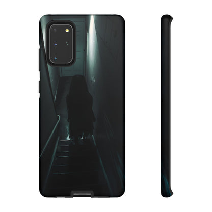 Creepy Ghost Girl Phone Case – Horror Possessed Design for iPhone, Samsung Galaxy, and Google Pixel Devices