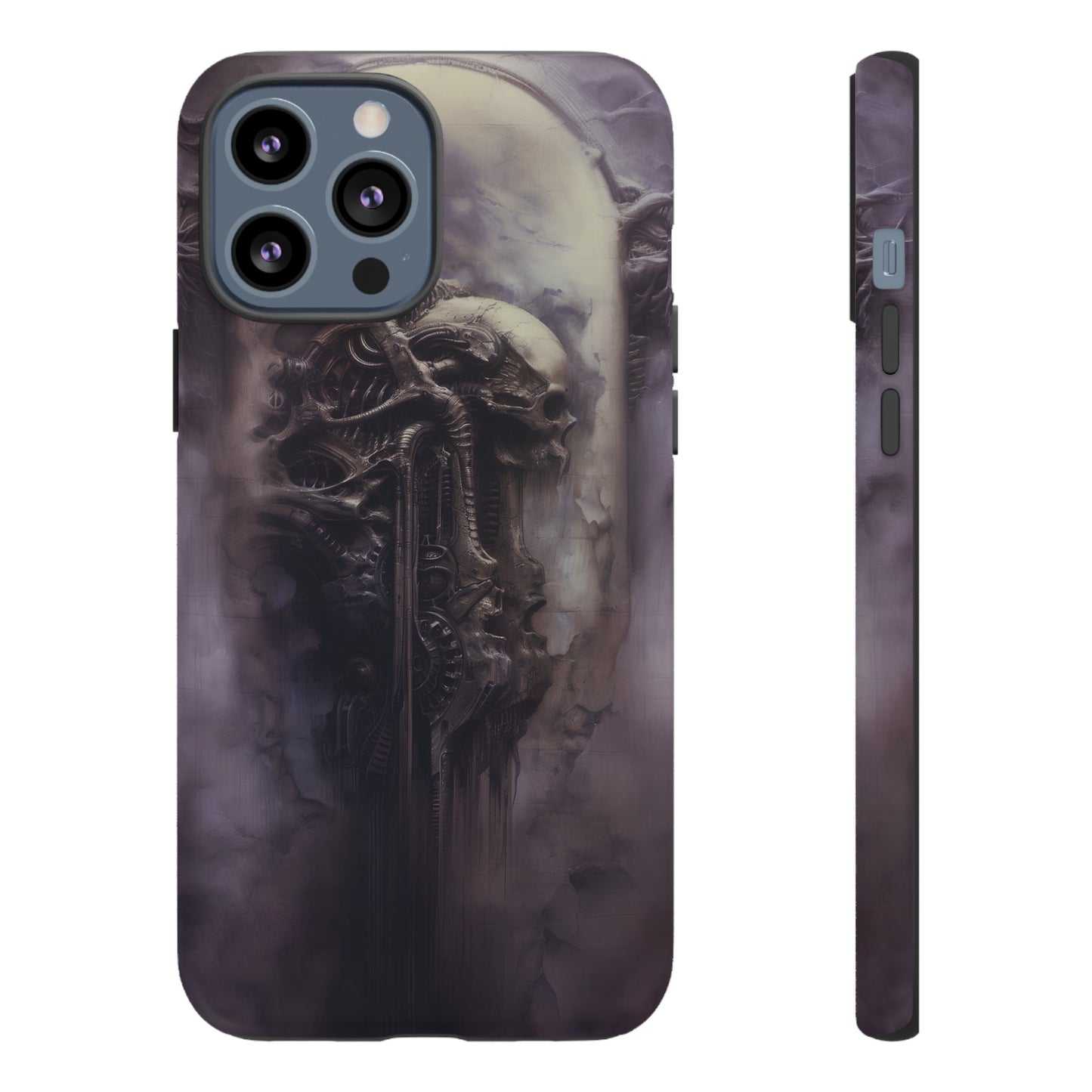 Dark Android Dream Phone Case – Futuristic Alien Horror Design for iPhone, Samsung Galaxy, and Google Pixel Devices