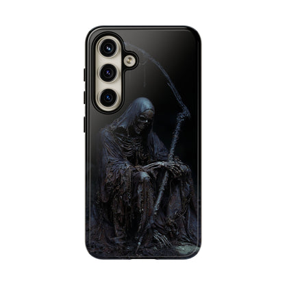 Dark Reaper Phone Case - Gothic Grim Reaper Art for iPhone, Samsung Galaxy, and Google Pixel Devices