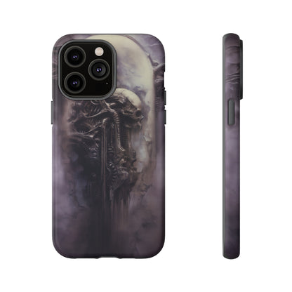 Dark Android Dream Phone Case – Futuristic Alien Horror Design for iPhone, Samsung Galaxy, and Google Pixel Devices