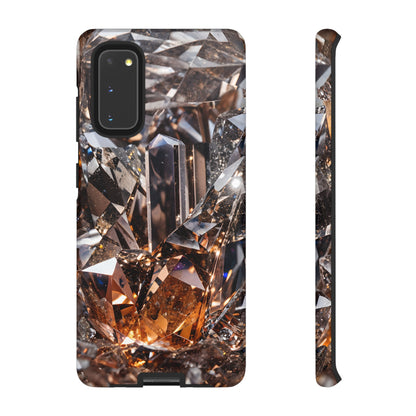 Crystalline Phone Case – Healing Crystal Quartz Design for iPhone, Samsung Galaxy, and Google Pixel Devices