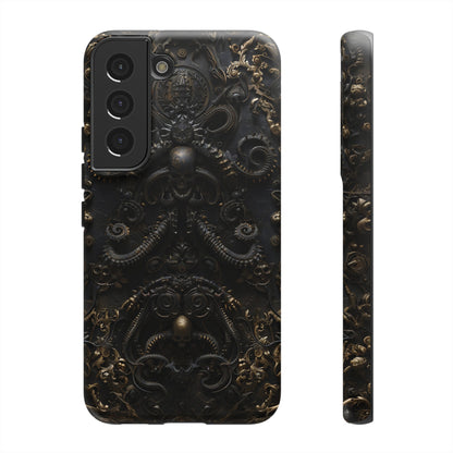 Gothic Steampunk Tentacle Phone Case - Unique Gothic Design for iPhone, Samsung Galaxy, and Google Pixel Devices