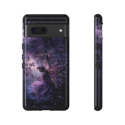 Fairy in the Moonlight Phone Case - Magical Night Scene for iPhone, Samsung Galaxy, Google Pixel Devices - Enchanted Fantasy Art