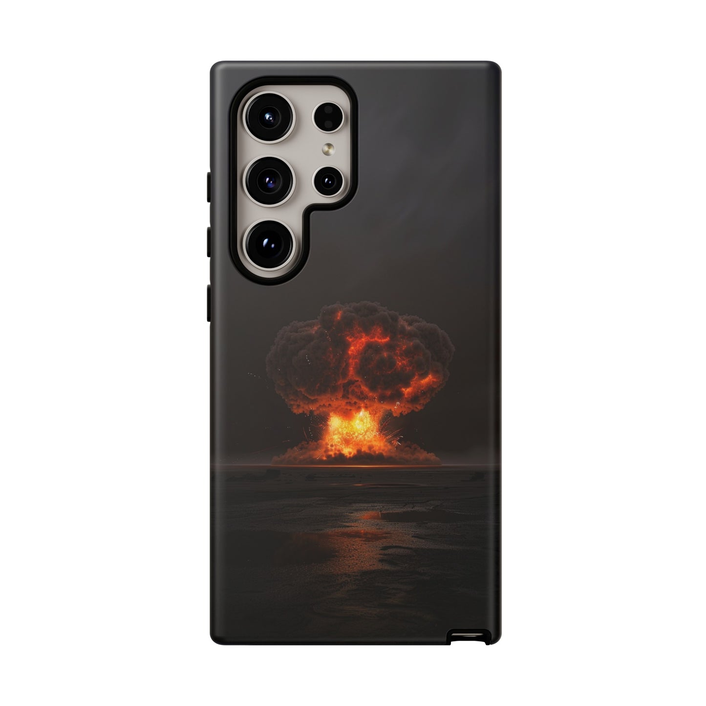 Atomic Explosion Phone Case - Dramatic Mushroom Cloud Design for iPhone and Samsung Galaxy Devices