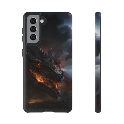 Fiery Dragon Phone Case - Epic Fantasy Art for iPhone, Samsung Galaxy, and Google Pixel Devices