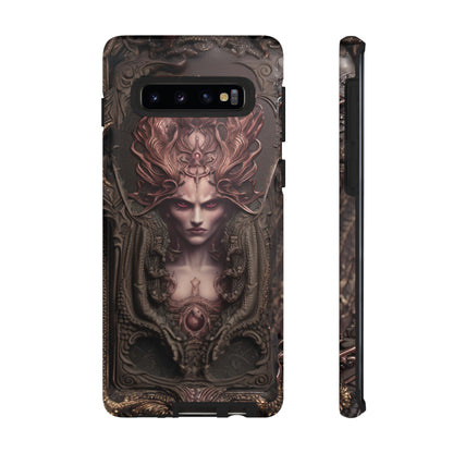 Dark Lilith Phone Case – Horned Hell Horror Design for iPhone, Samsung Galaxy, and Google Pixel Devices