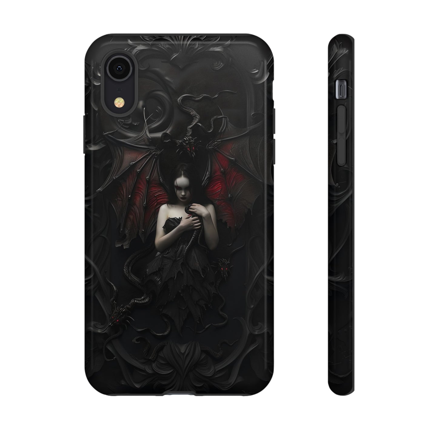 Succubus Phone Case - Dark Fantasy Gothic Design for iPhone, Samsung Galaxy, and Google Pixel Devices