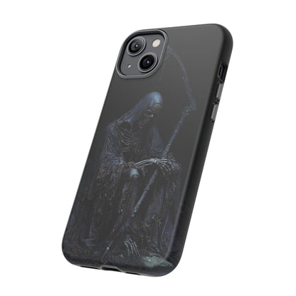 Dark Reaper Phone Case - Gothic Grim Reaper Art for iPhone, Samsung Galaxy, and Google Pixel Devices