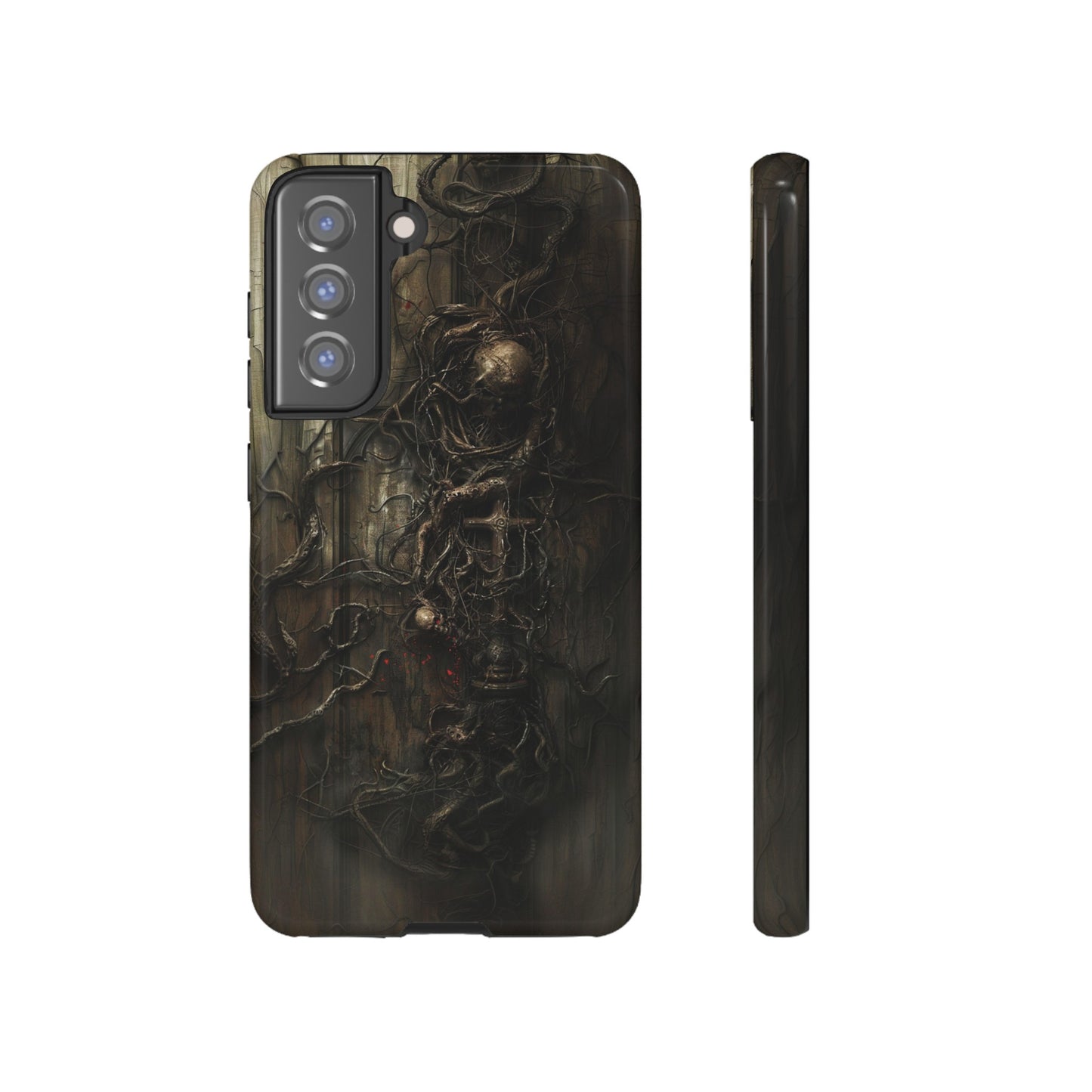 Creeping Dread Phone Case - Giger-Inspired Art for iPhone, Samsung Galaxy, and Google Pixel Devices