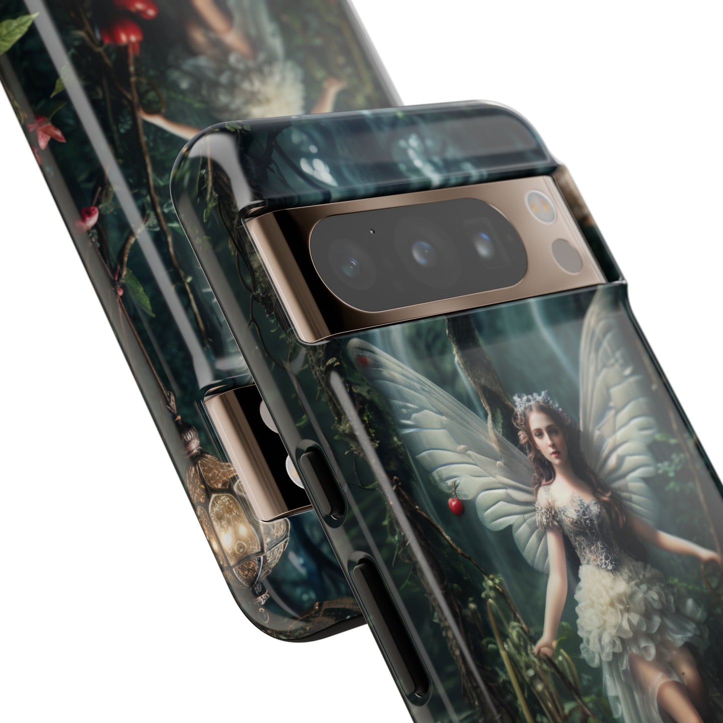 The Fairy Emerges from the Forest Phone Case – Enchanting Nature Magic Design for iPhone, Samsung Galaxy, and Google Pixel Devices