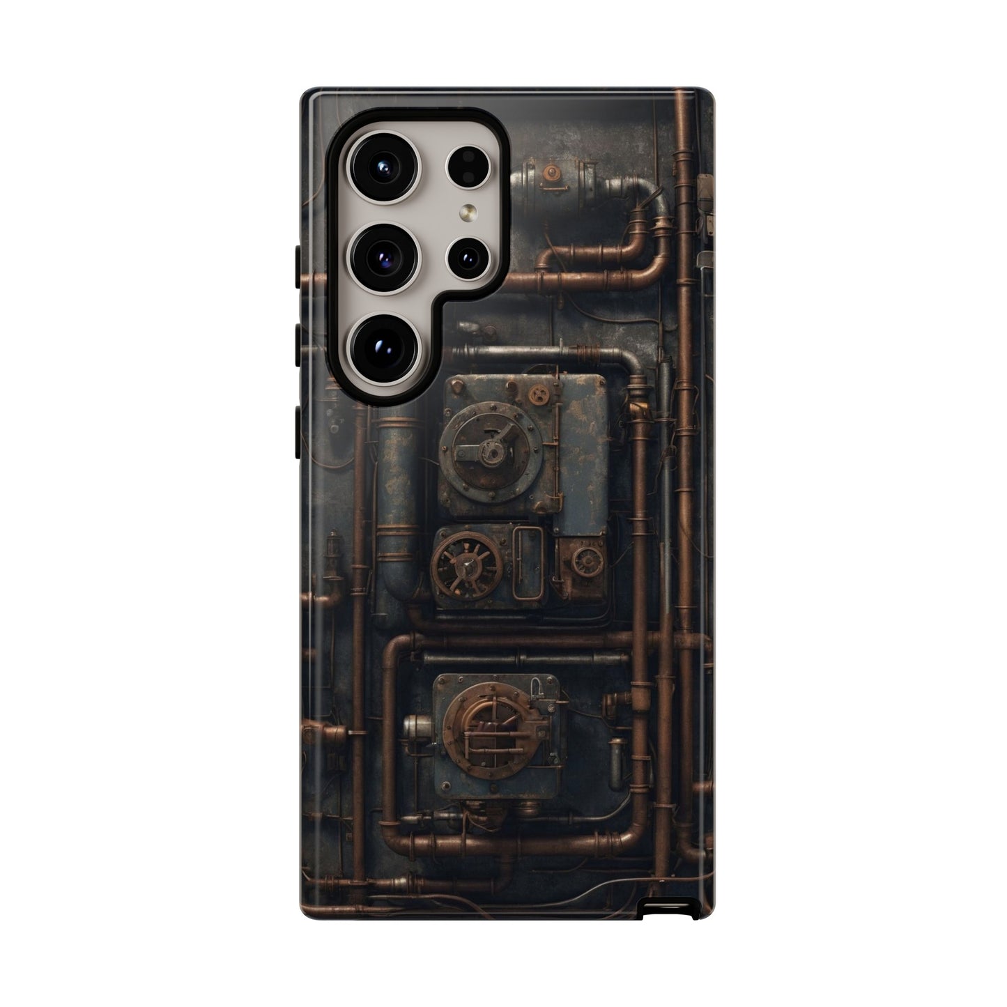 Diesel Punk Phone Case – Industrial Retro-Futuristic Design for iPhone, Samsung Galaxy, and Google Pixel Devices